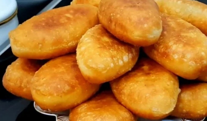 Пирожки на кислом тесте.