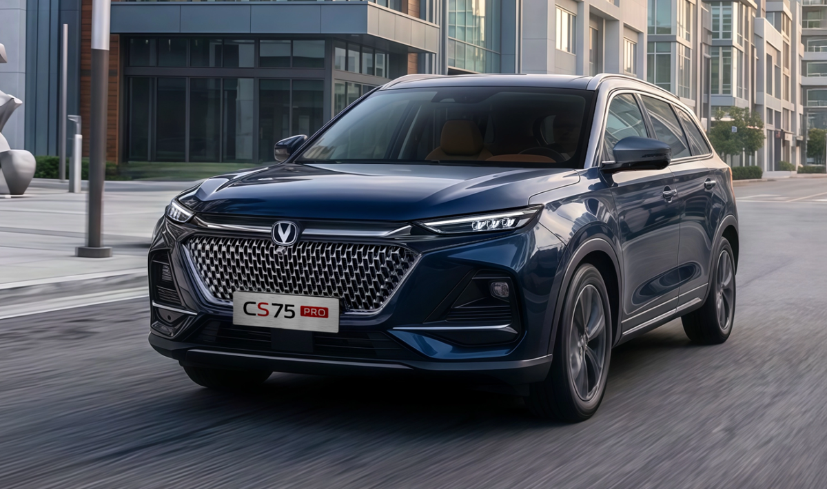 Новый Changan CS75 Pro. Фото с сайта changanauto.ru