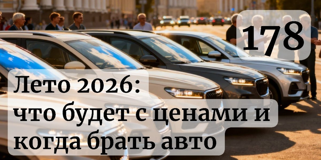 Лето 2026: что будет с ценами на авто и стоит ли покупать сейчас или ждать осени