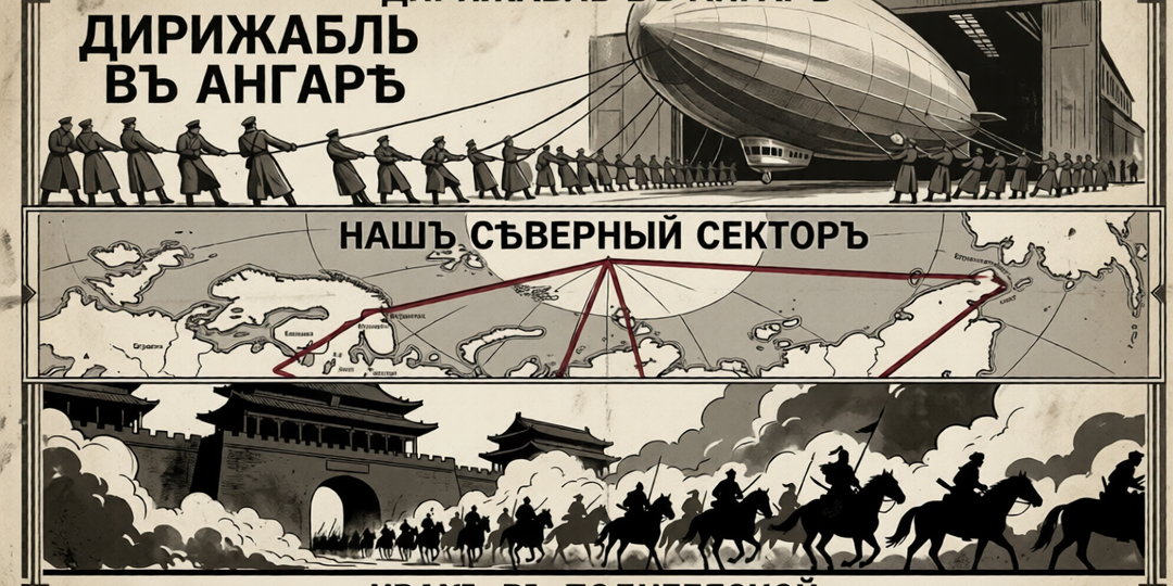 Небесный кит в ангаре, льды под красным флагом и дрожь в Пекине