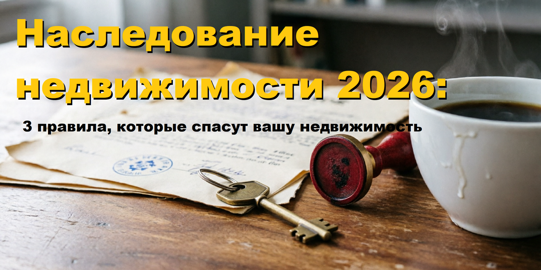 Три новых правила наследования жилья в 2026 году, которые сэкономят вам нервы и время