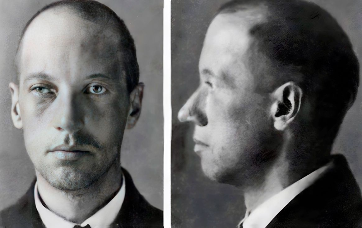 140 лет назад родился Николай Гумилев. Прожил он 35 лет / Последняя фотография Николая Степановича Гумилёва из следственного дела