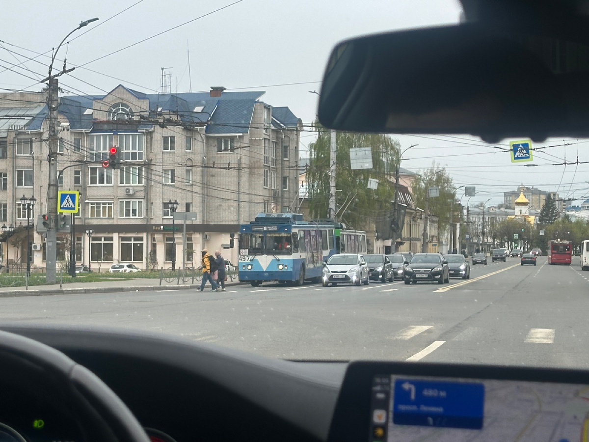 К примеру, тут мы просто проезжаем по Иваново, но едем дальше 