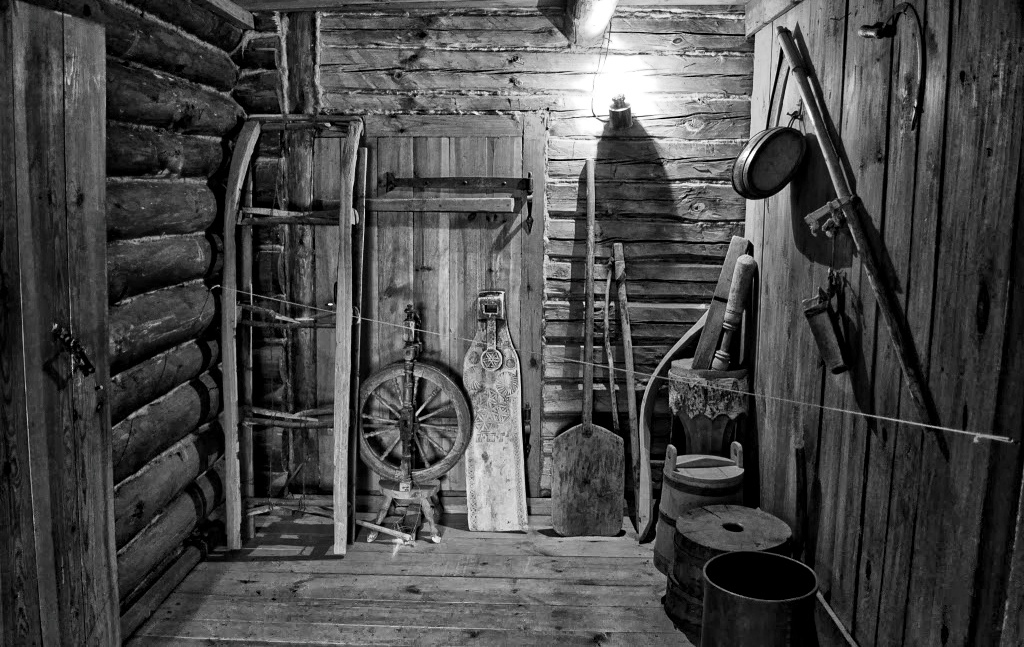 Так выглядели сени в доме С.Есенина. Фото из открытых источников.