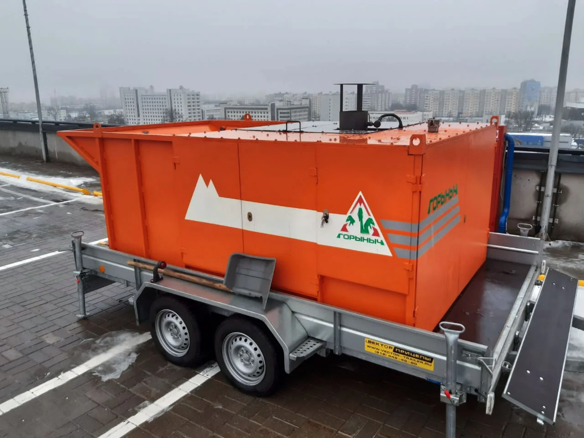 Дизельная снегоплавильная установка Д-5