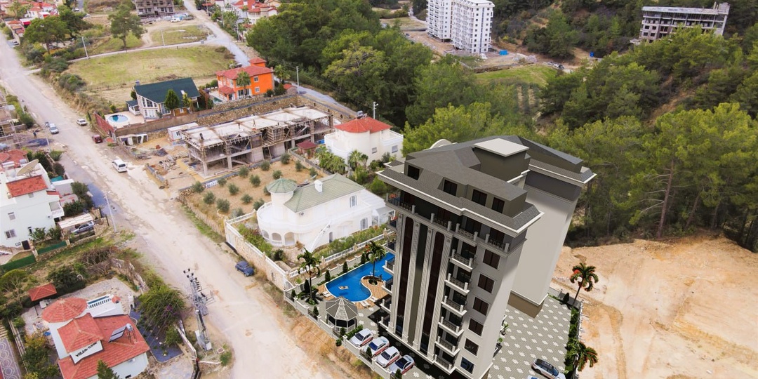 🌲🌊Именно такую искали? Вид на хвойный лес с балкона