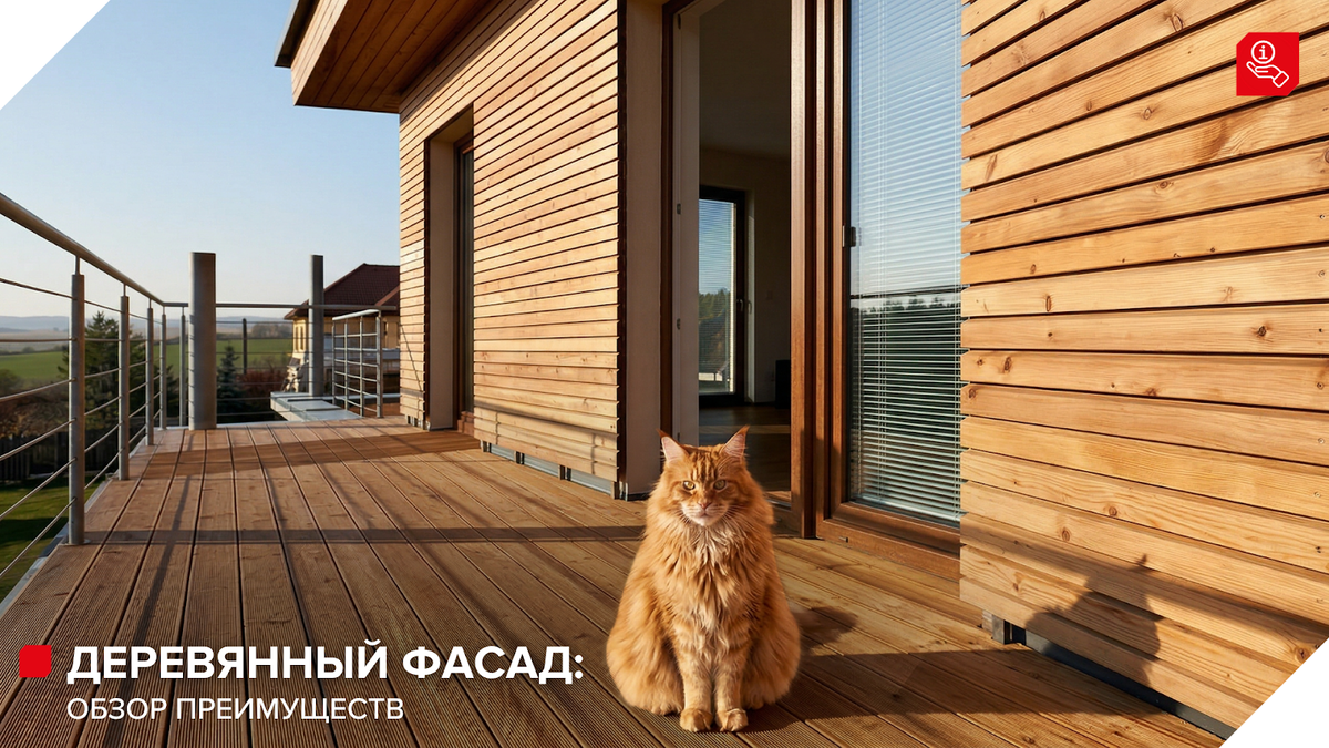 Деревянный фаса – это красиво