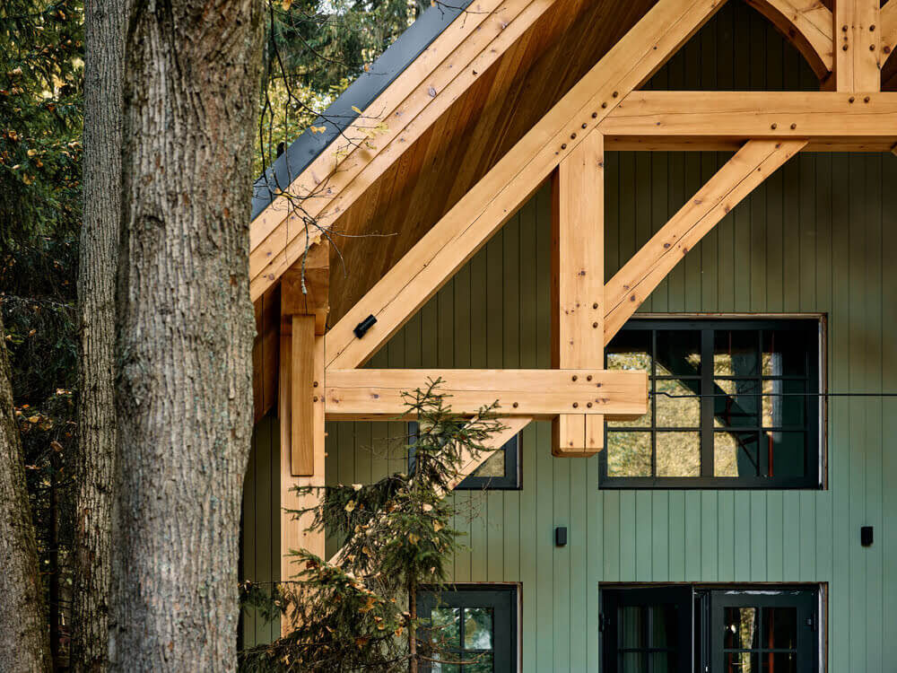 Дом-баня "Абрамцево". Строительная компания Smart Wood