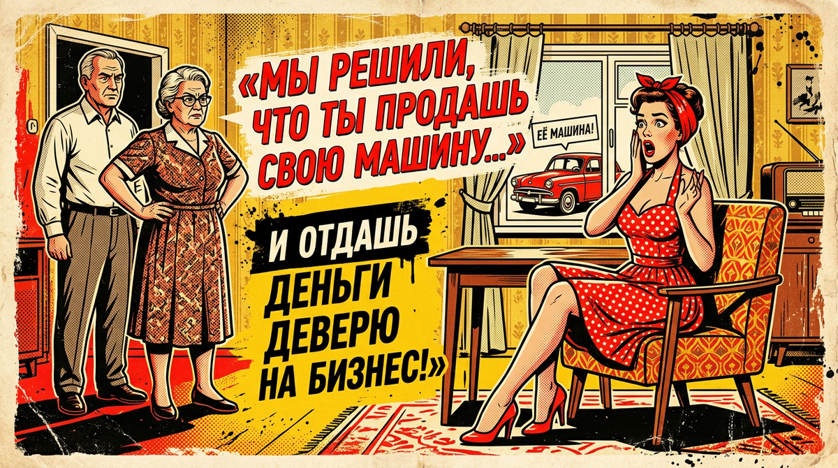 Ну, ты же понимаешь, семья должна помогать