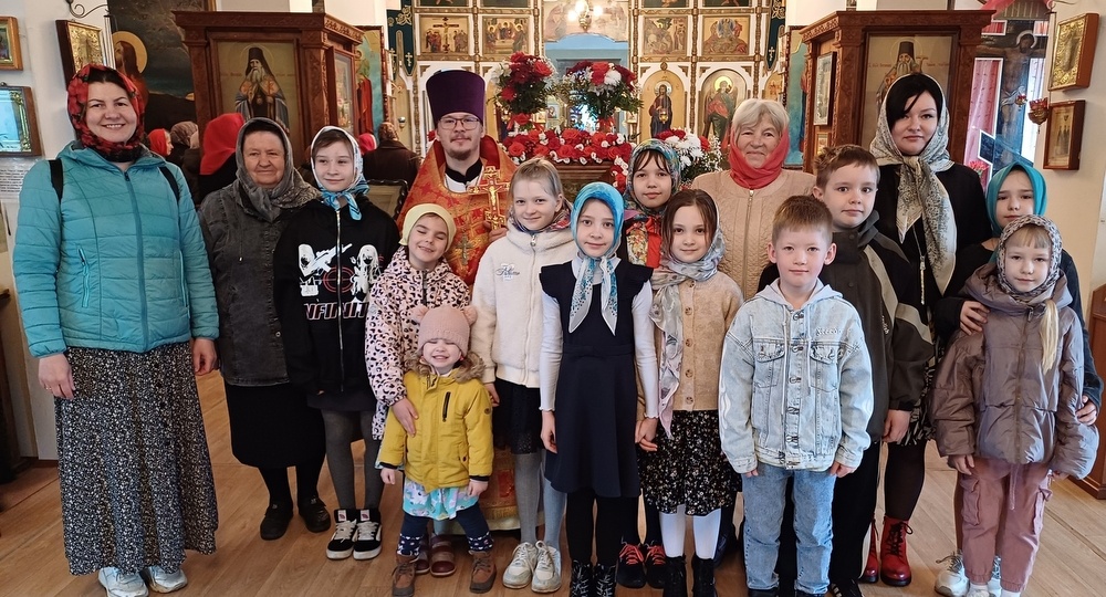 Пасхальная встреча с учащимися 3-го класса Жердевской средней школы