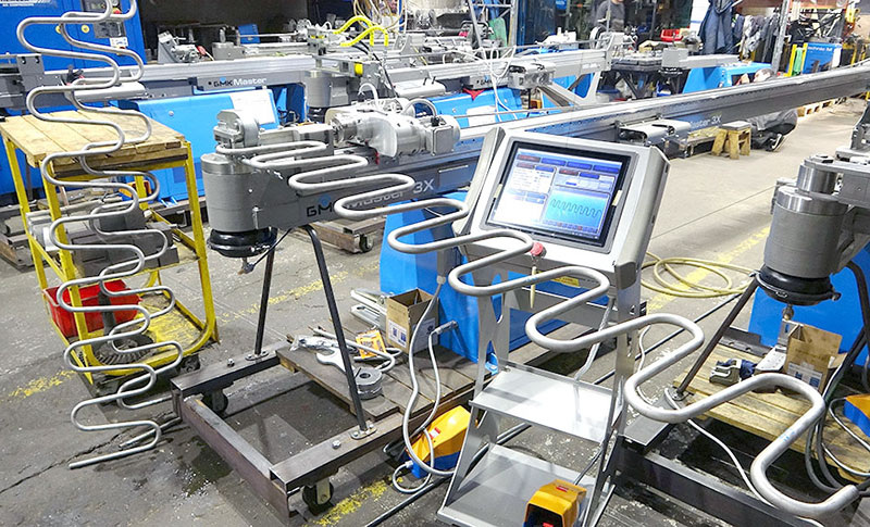 Трубогиб автоматический чпу