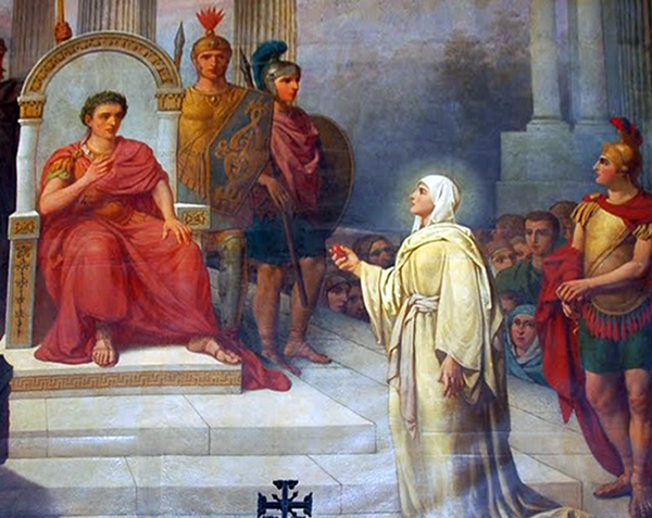 Картина находится в иерусалимском храме св. Марии Магдалины, расположенном в Гефсимании у подножия Елеонской горы, недалеко от гробницы Богородицы.