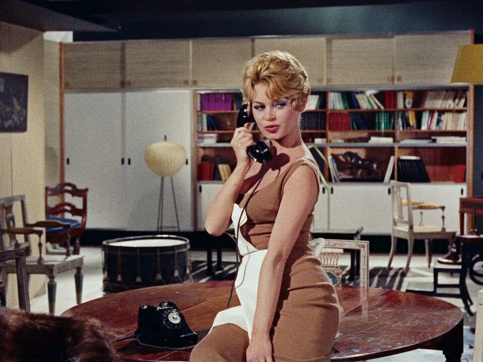 Кадр из фильма, Брижит Бардо