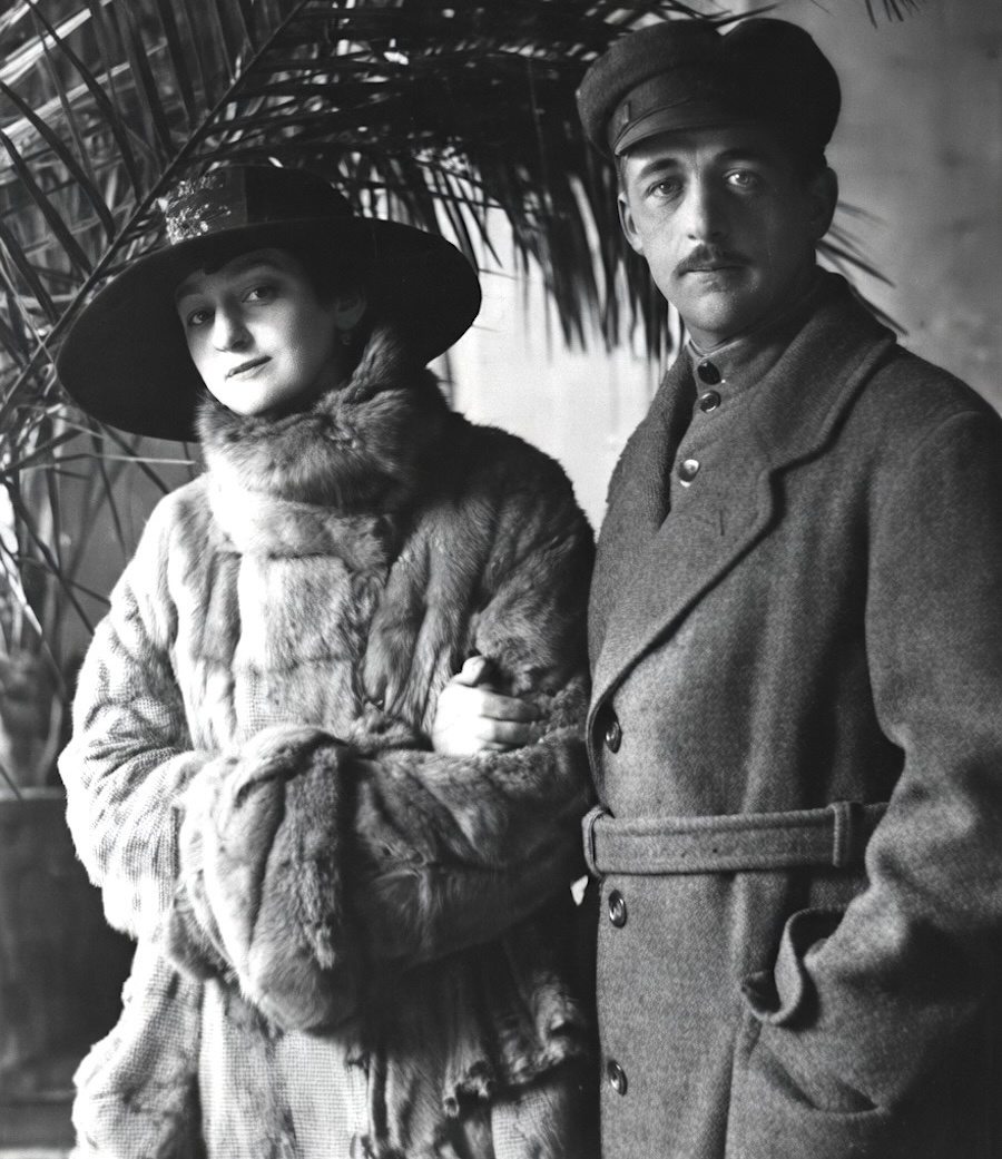 Елена Сергеевна со вторым мужем Евгением Шиловским