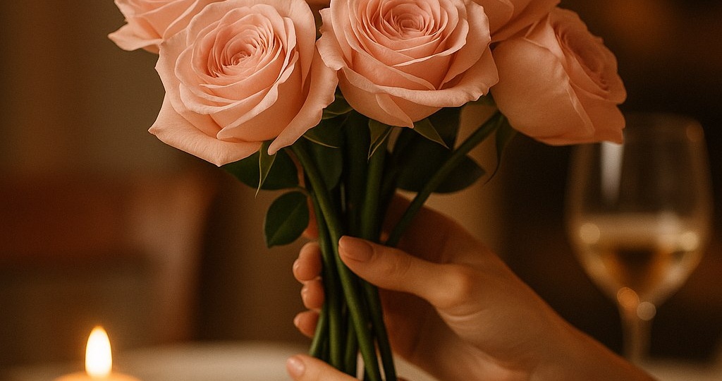 Ты выбрал идеальные розы для неё