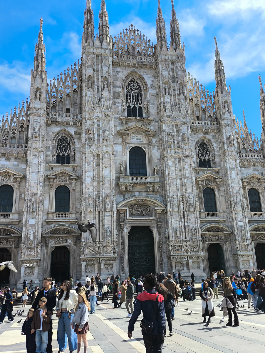 Дуомо в Милане. Фото автора