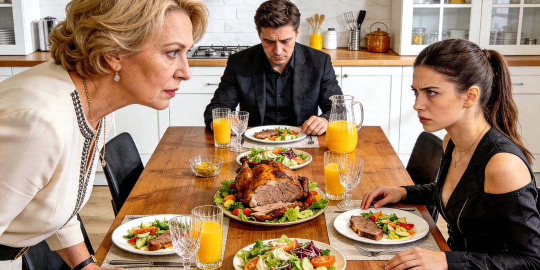 Хватит меня унижать за моим же столом