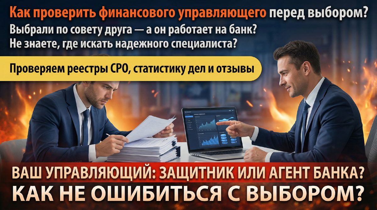 Как проверить финансового управляющего перед выбором?
