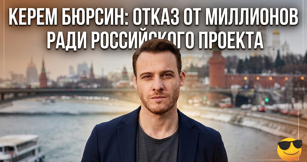 Керем Бюрсин: неожиданный отказ от миллионов ради съемок в российском проекте.