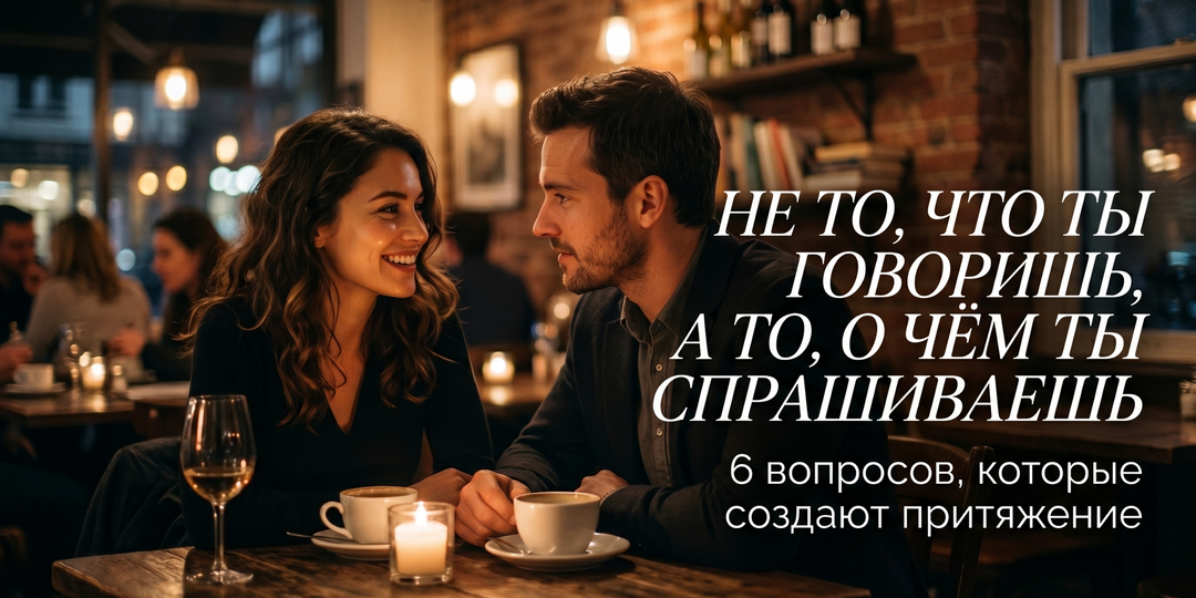 «Что в тебе такого, чего не замечают другие?»: 6 вопросов, которые заставят женщину влюбиться в разговор с тобой