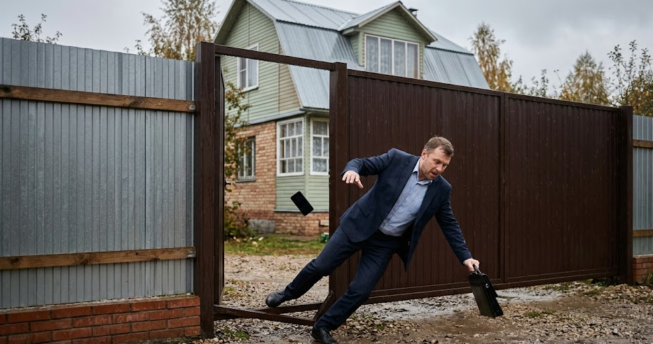 Порог калитки