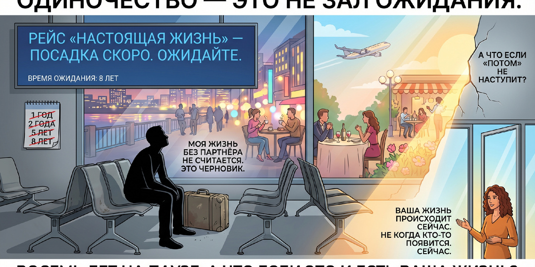 Одиночество — это пауза перед отношениями. А что если это и есть ваша жизнь прямо сейчас?