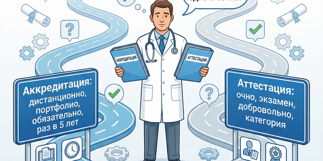 Великое сближение: почему аккредитацию медиков хотят приравнять к аттестации (и что из этого выйдет)