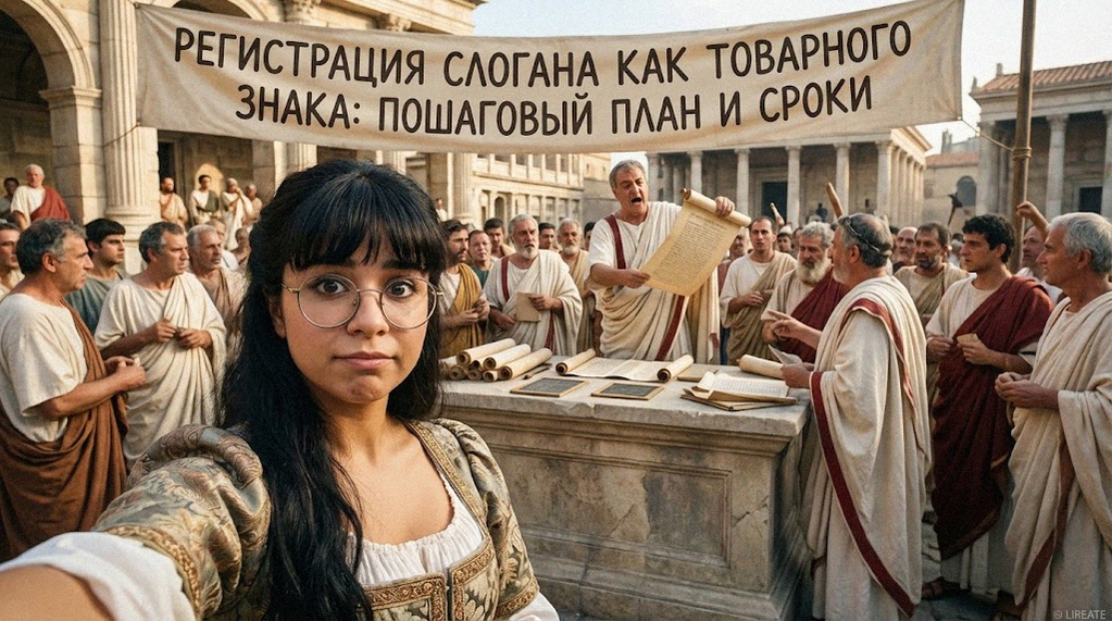    Пошаговый план по регистрации слогана как товарного знака Лирейт