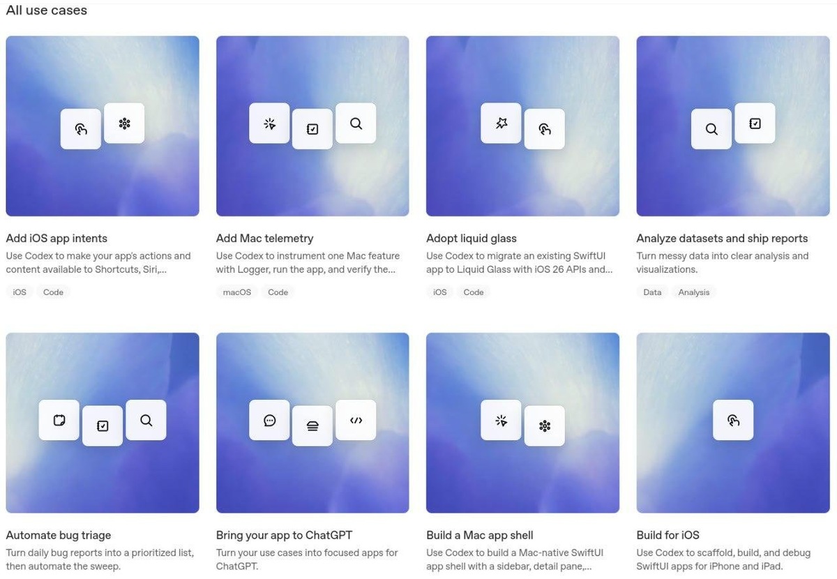    Шаблоны Codex