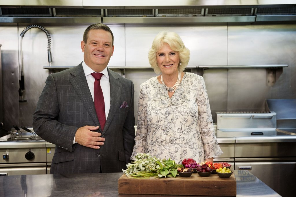 Камилла на шоу на шоу MasterChef Australia в 2018 году