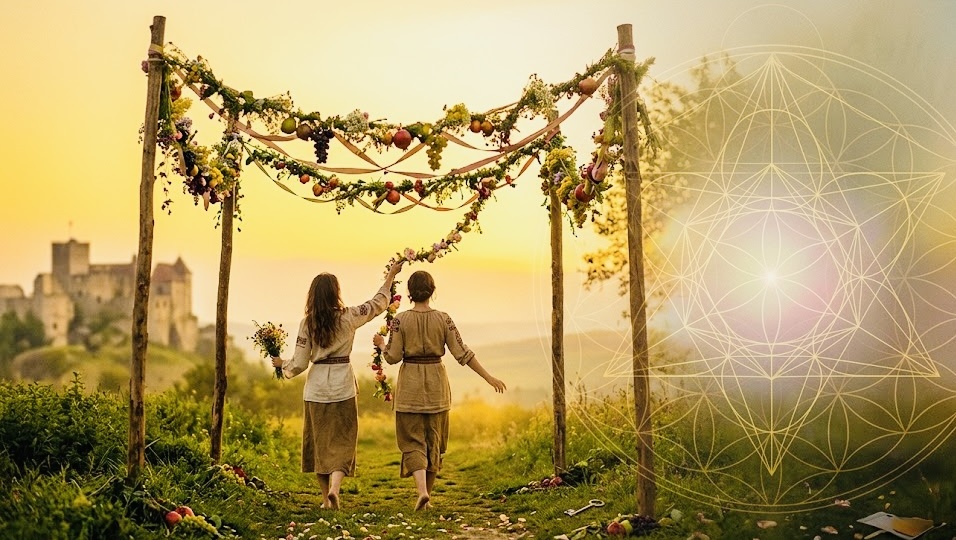 Четверка Жезлов в Таро: Сакральная геометрия радости и искусство обретения дома.