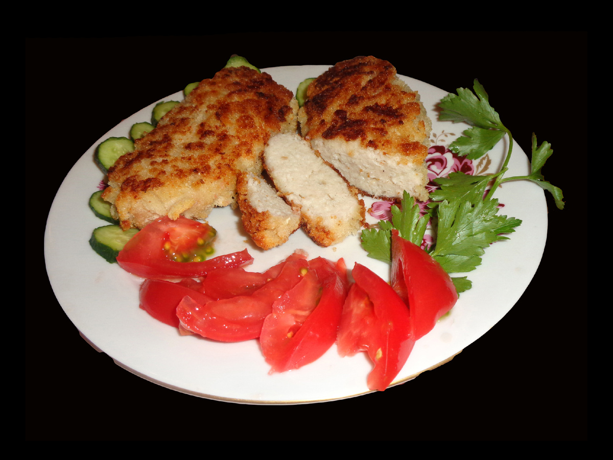 Пожарские котлеты. Фото автора