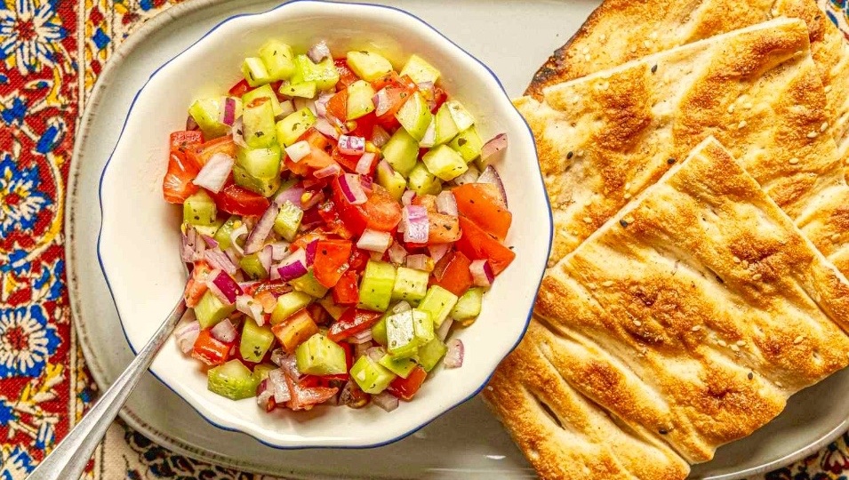 Эти шикарные салаты готовят в Египте, Иране и Ливане. Классические рецепты арабской кухни. Блюда проверенные веками.