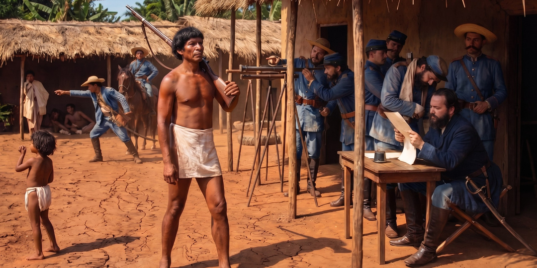 1869 г. Призрачная армия маршала Лопеса