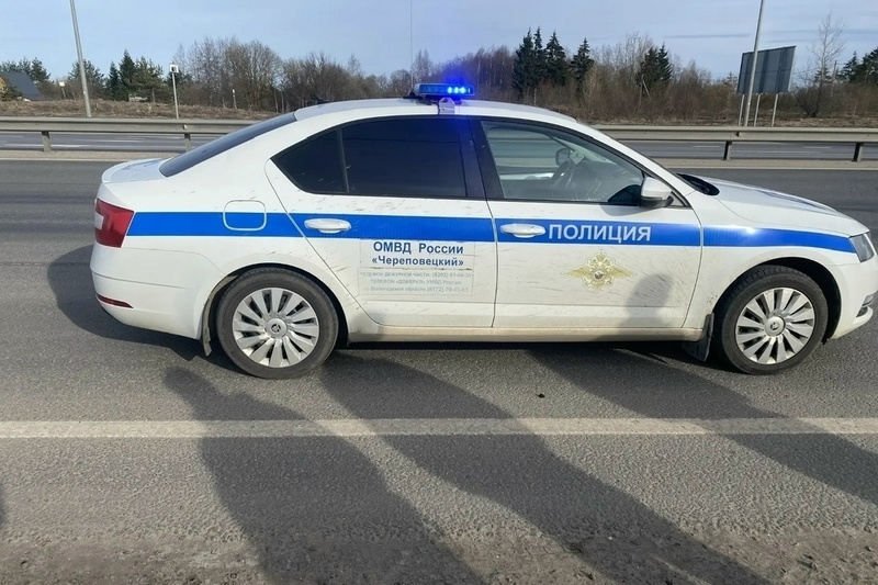    Автомобиль "Мицубиси-Паджеро" полицейские остановили на трассе Вологда - Новая Ладога.