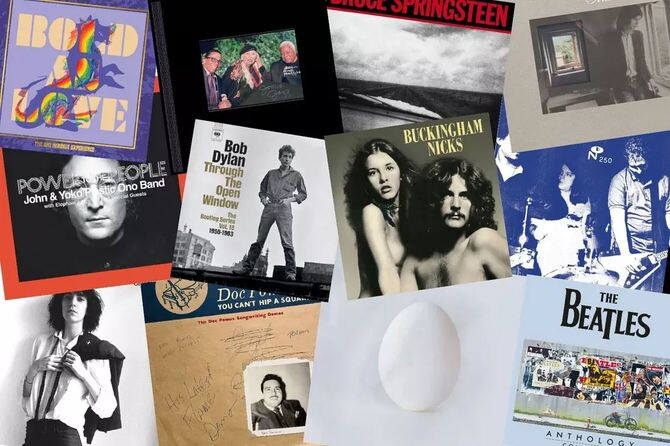 Коллаж переизданий рок-классики 2025 года
