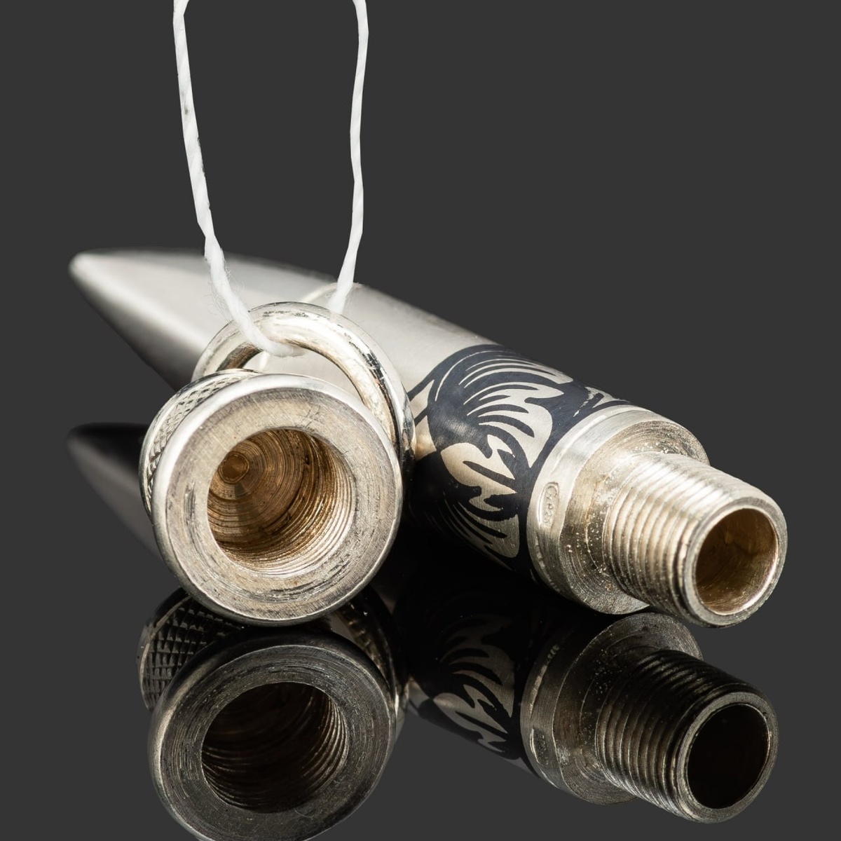 Подвеска "Снайпер", серебро 925 пробы, чернение, Российская Федерация, 2025 г.