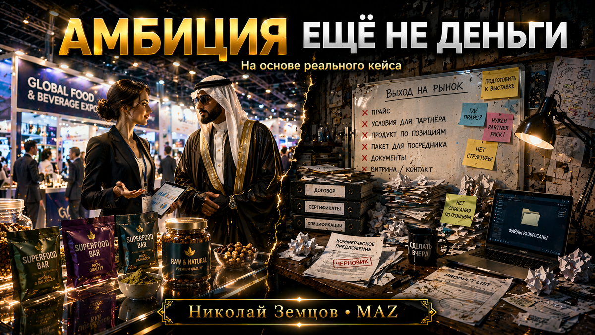 Внешний пафос VS операционная незрелость