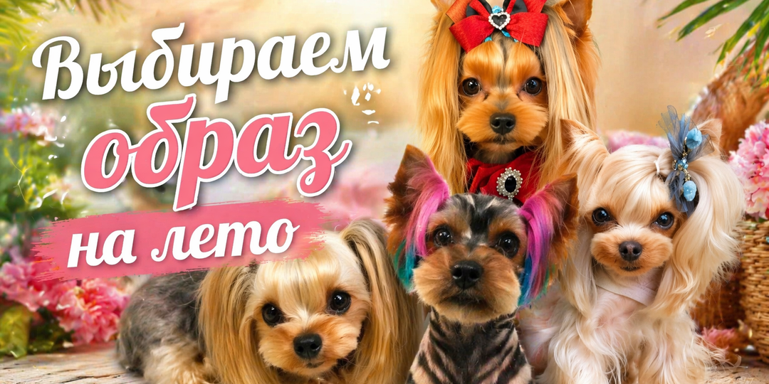 Один йорк — разные собаки: всё решает стрижка