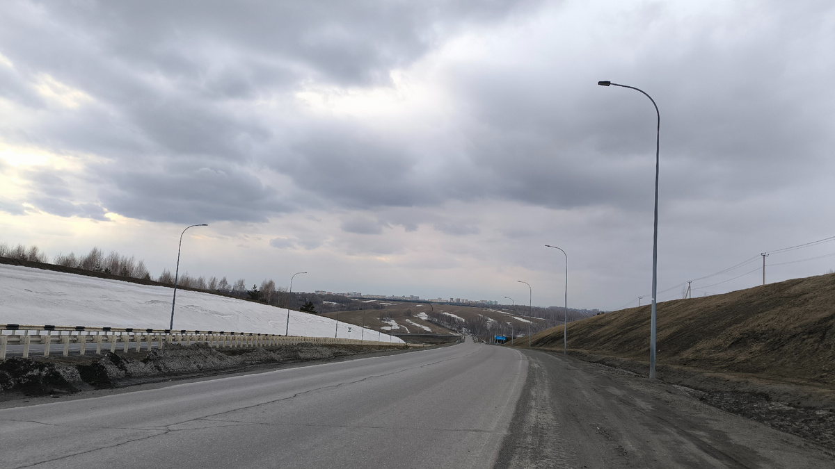 Любимое место для фотографирования. Поля почти оттаяли