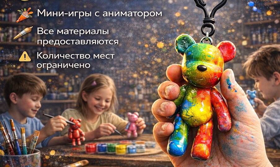 19.04 в 14:00 / Создаем своего мишку - творческий мастер класс для детей в Джанкое