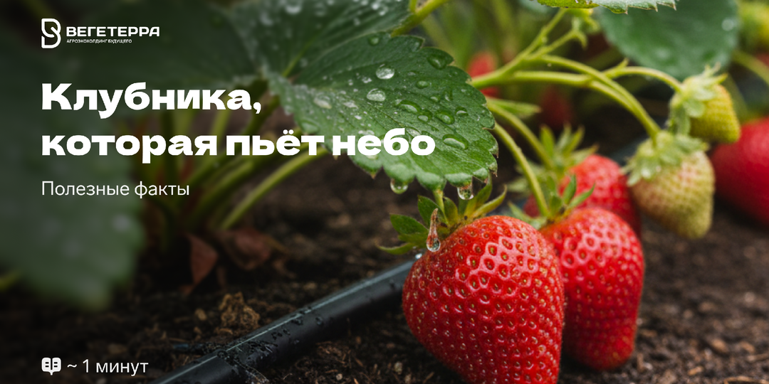 Клубника, которая пьёт небо