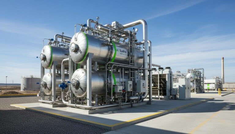 Sunfire представила модуль электролиза на 50 МВт для водородных проектов