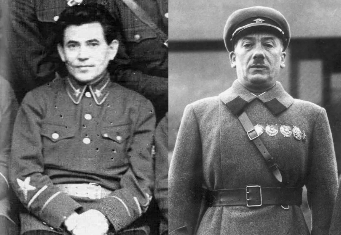 Ежов и Ягода, снятые с должности и расстрелянные