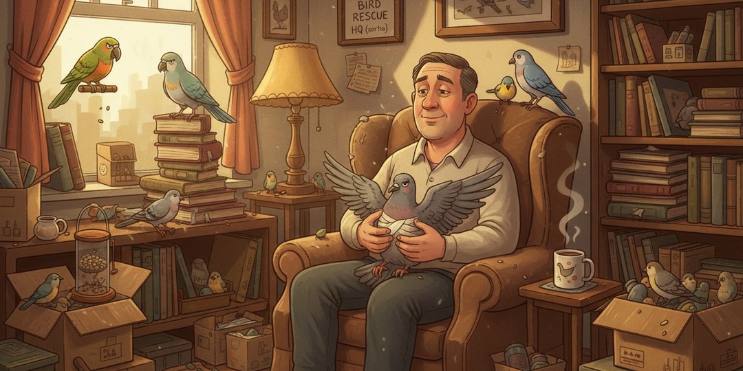 В московской пятиэтажке голуби живут в квартире, а соседке снизу капает с потолка. И это не вода