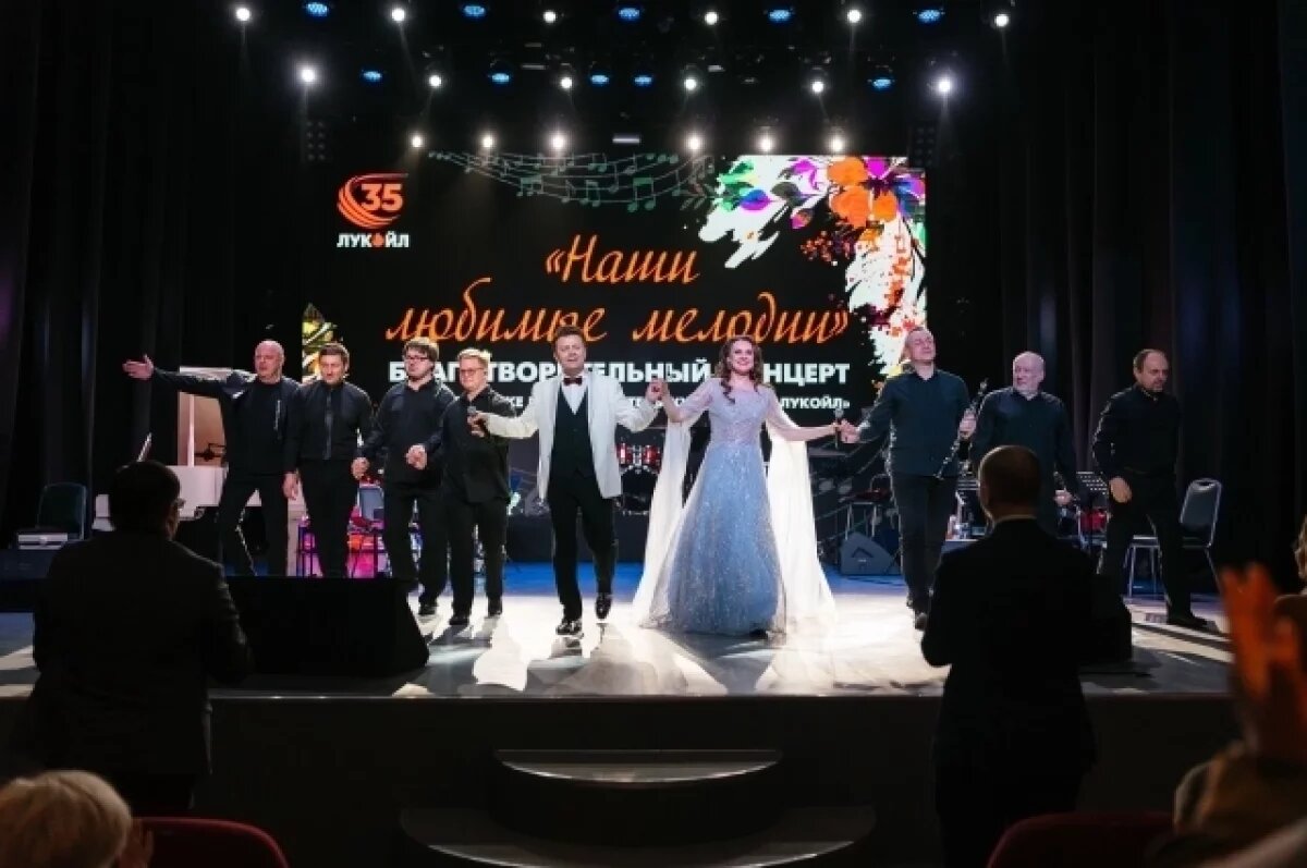    В Усинске прошёл концерт оперных звёзд «Наши любимые мелодии»