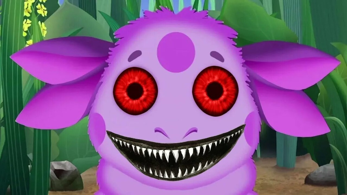 Как-то так и должен выглядить в душе Лунтик