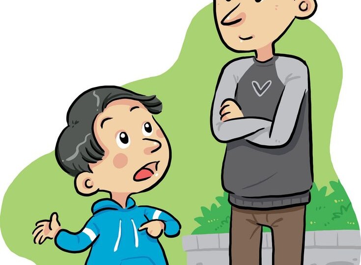 Сын пришёл к отцу