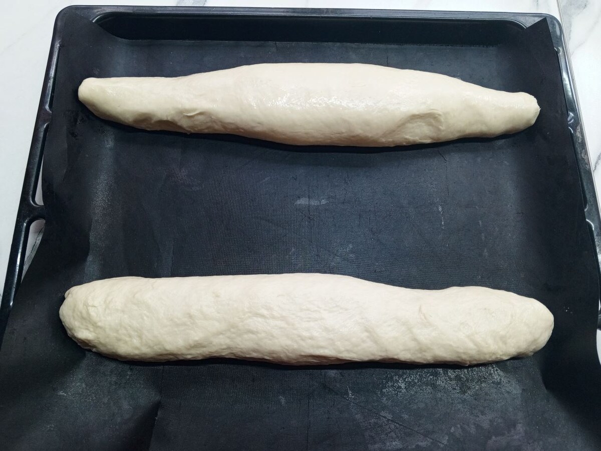 Сформированные заготовки до расстойки