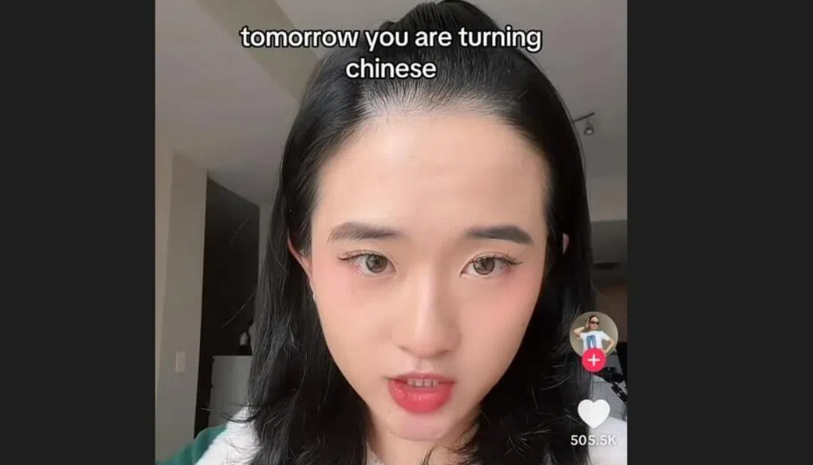 Та самая Шерри Чу. Кадр из видео (TikTok)